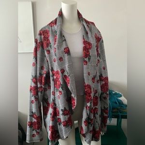 Torrid draped collar JKT size 3X.